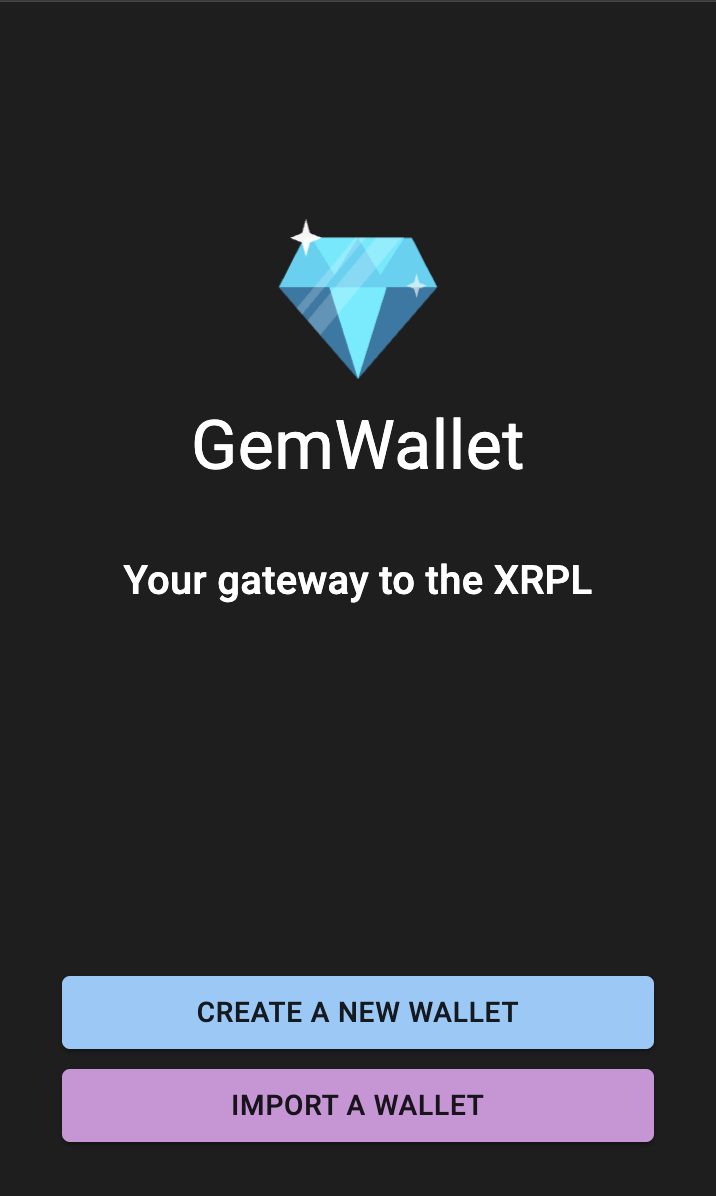GemWallet Setup