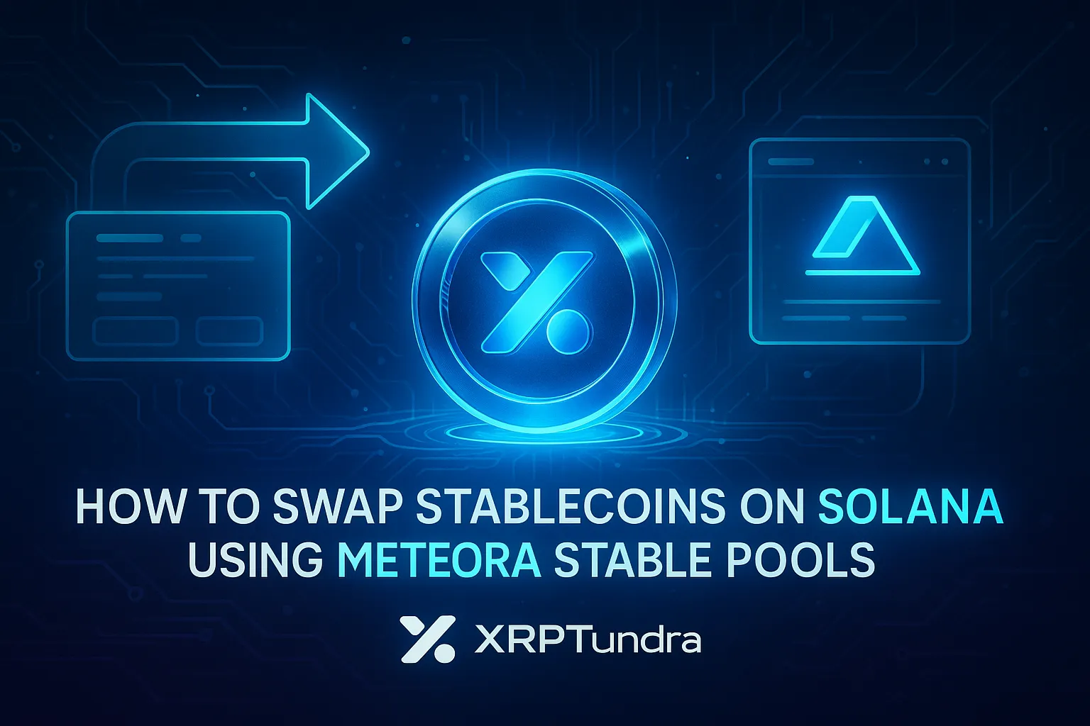 HOW TO SWAP STABLECOINS ON SOLANA USING METEORA STABLE POOLS