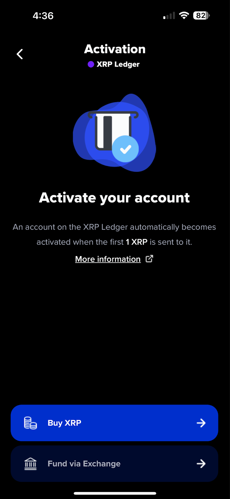Xaman Activation Step 2